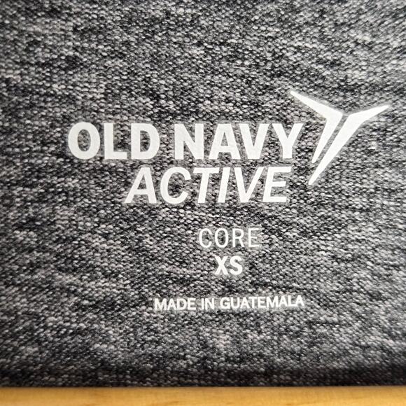 OLD NAVY Active Gray Zip-Up Hoodie with Pockets Size XS - Picture 8 of 9